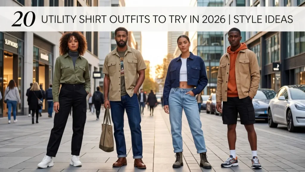 20 Utility Shirt Outfits to Try in 2026 | Style Ideas