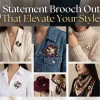 15 Statement Brooch Outfits That Elevate Your Style