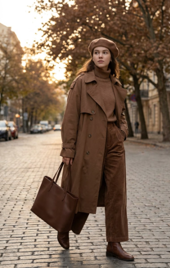 Monochromatic Brown Outfit