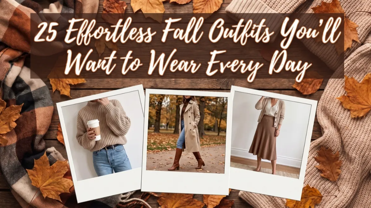 25 Effortless Fall Outfits Youโll Want to Wear Every Day