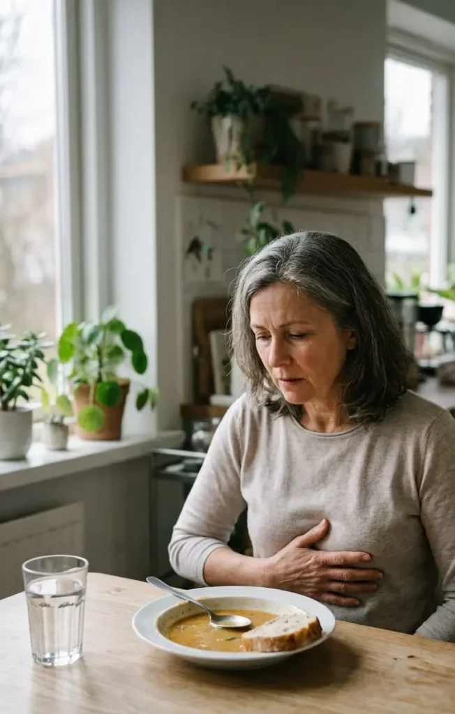 Persistent Indigestion, Abdominal Pain, or Appetite Changes