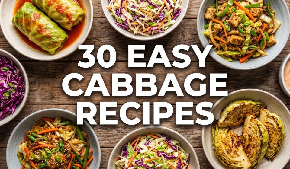 30 Easy Cabbage Recipes Youโll Want to Make Again and Again