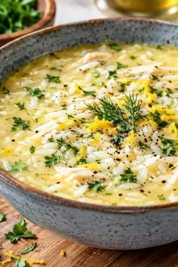 Greek Lemon Rice Soup: A Simple 20-Minute Comfort Meal