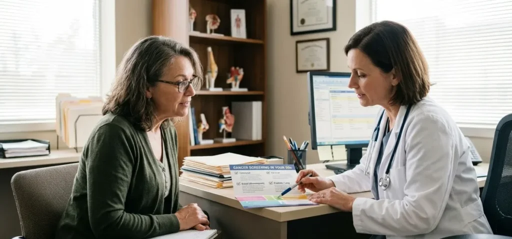 Cancer Screening in Your 50s