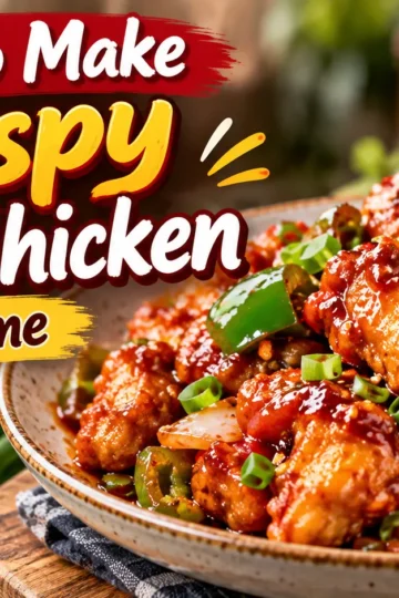 How to Make Crispy Chilli Chicken at Home