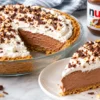 3-Ingredient Nutella No-Bake Cream Pie