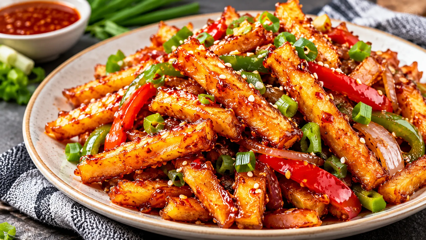 Honey Chilli Potato Recipe for a Crispy Snack